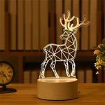 Lampe de chevet 3D Festive pour Enfants