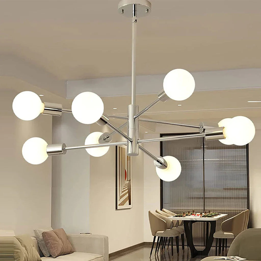 Lustre design contemporain lumineux satellite