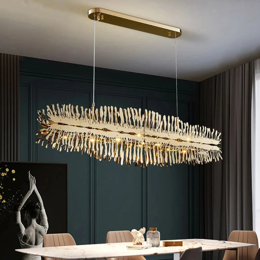 Lustre LED Élégant Contemporain Suspendu