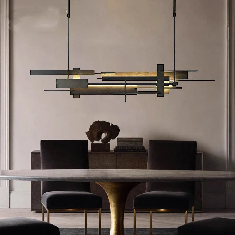 Lustre design LED design moderne décoratif intérieur