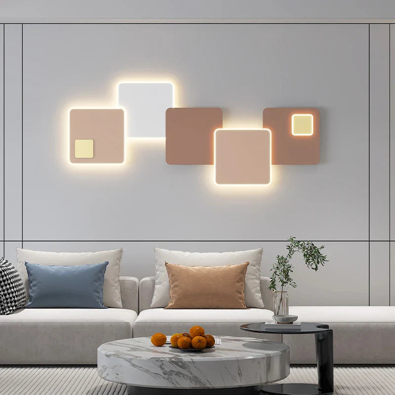 applique murale led moderne design créatif pour ambiance décorative