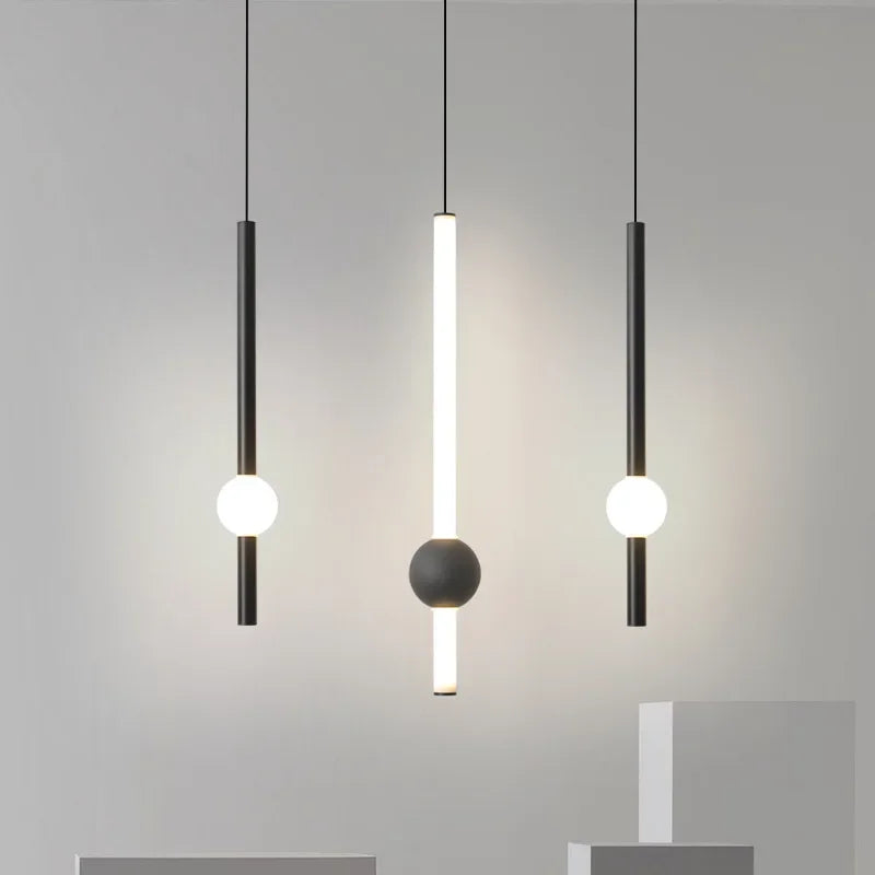 Lustre barre design moderne élégant