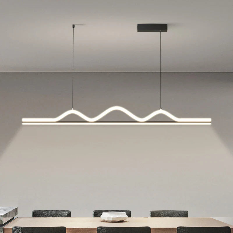 Lustre LED Contemporain Élégant Suspendu