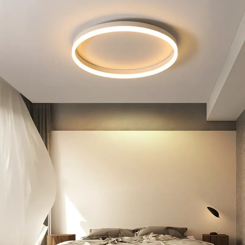 Plafond contemporain lumineux élégant