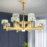 Lustre Cristaux Minimaliste