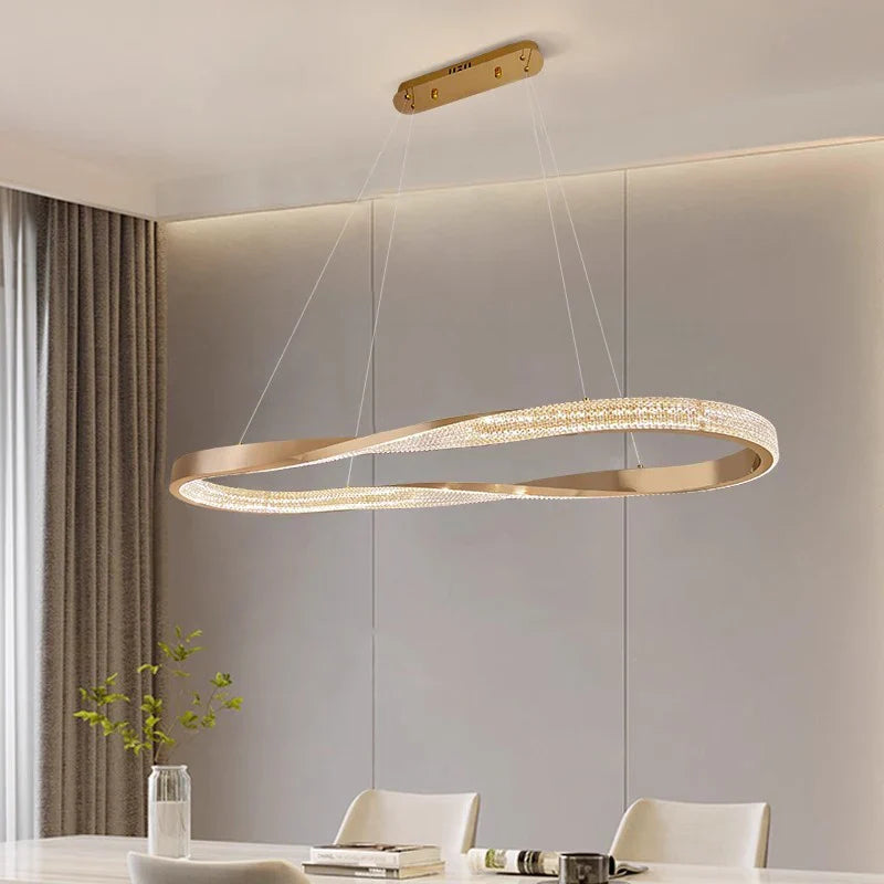 Lustre design moderne décoratif d'intérieur LED