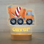 Lampe de Chevet Personnalisée Animaux pour Enfants