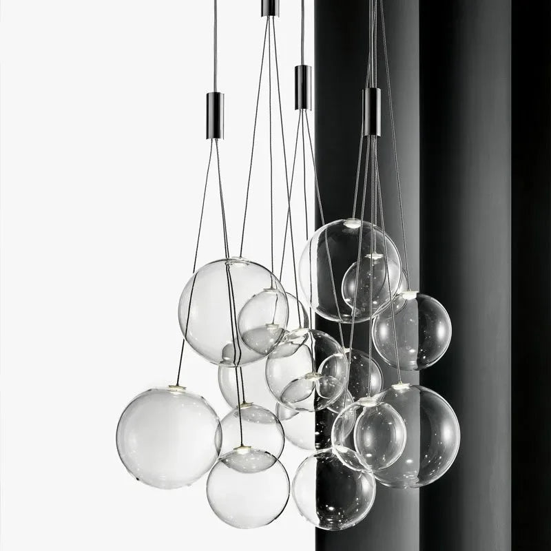 Lustre Design Nordique Contemporain Lumineux