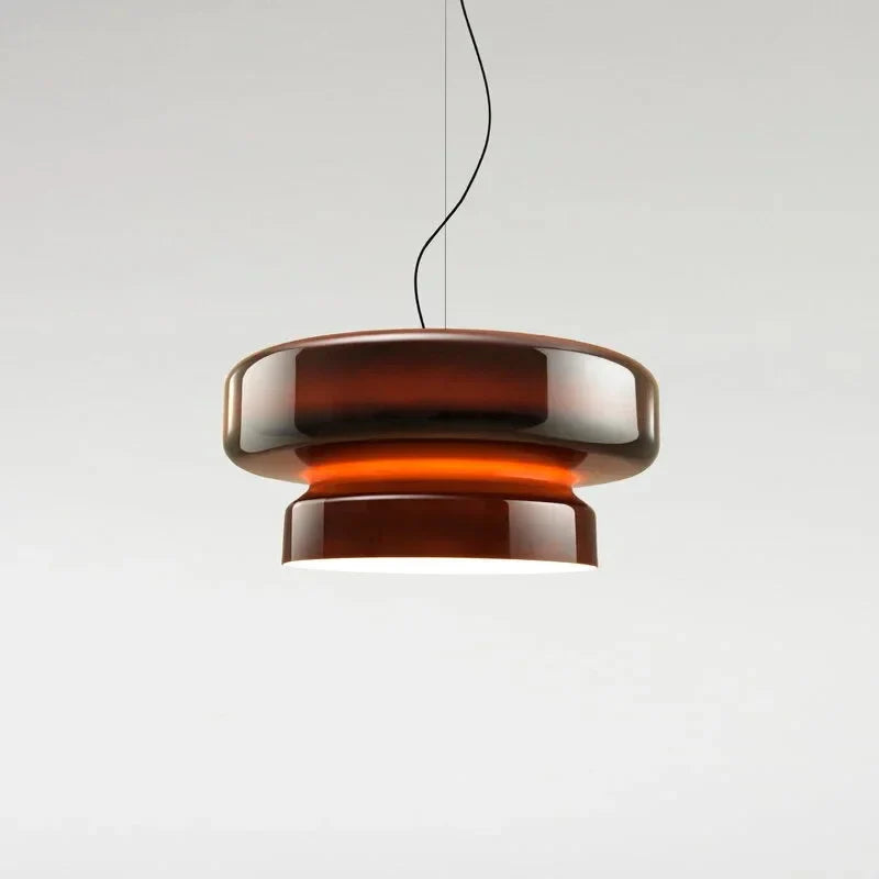 Lustre Contemporain Espagnol en Verre