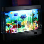 Lampe de Chevet Aquarium Poissons Tropicaux pour Enfants