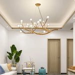 Lustre branche suspendue