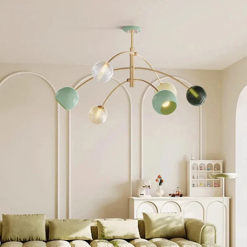 lustre de luxe moderne led pour éclairage intérieur