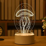 Lampe de chevet 3D Festive pour Enfants