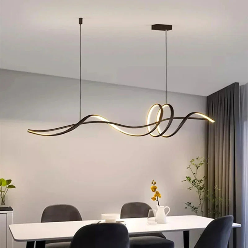 Lustre design suspendu moderne élégant