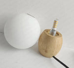 Lampe de chevet Bois en Forme de Boule