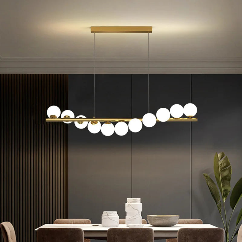 Lustre ajustable moderne suspendu