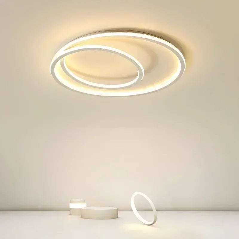 Lustre design pour espace moderne.