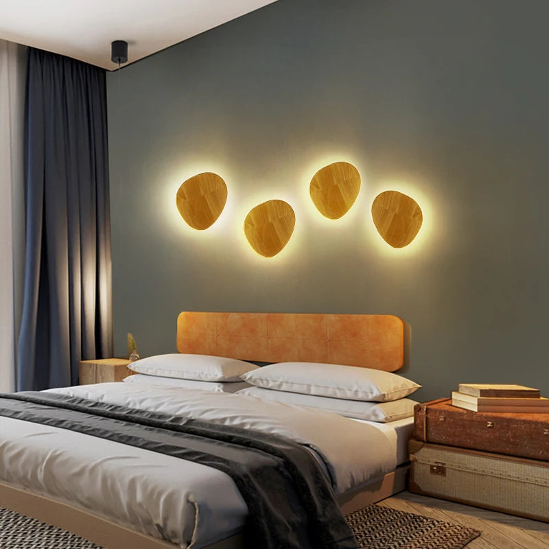 Applique murale en bois style nordique