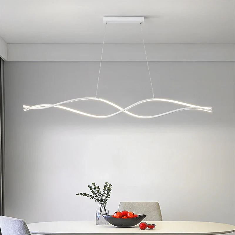 Lustre LED design moderne élégant