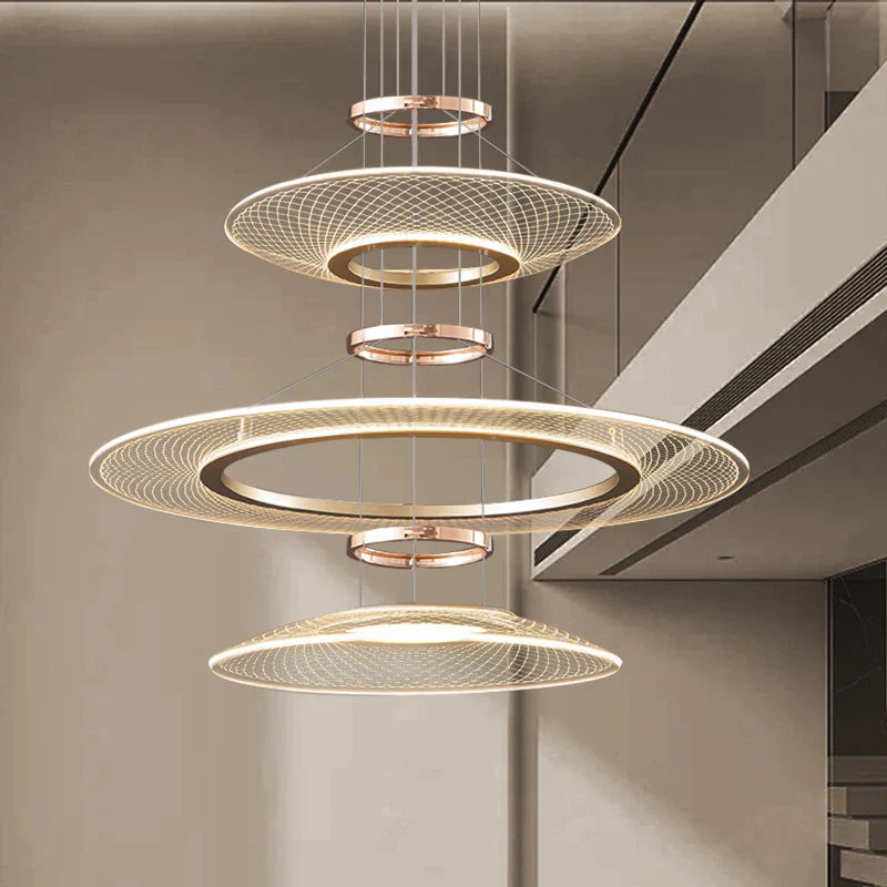 Lustre design moderne et lumineux