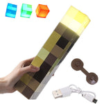 Lampe de chevet Murale Tactile Minecraft