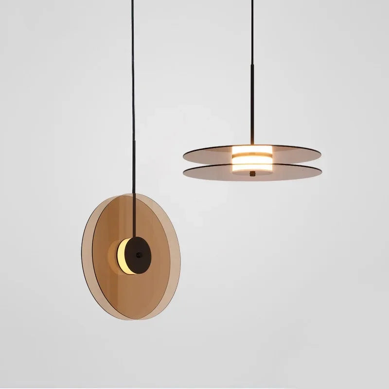 Lustre nordique minimaliste moderne lumineux