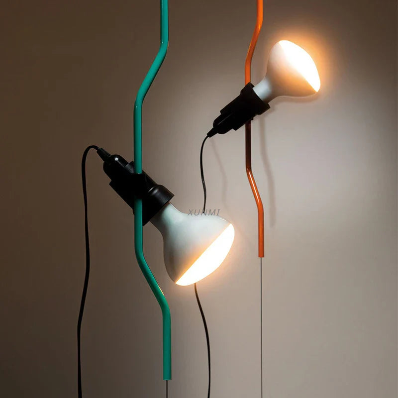 lustre sur pied minimaliste italien à hauteur réglable décoratif