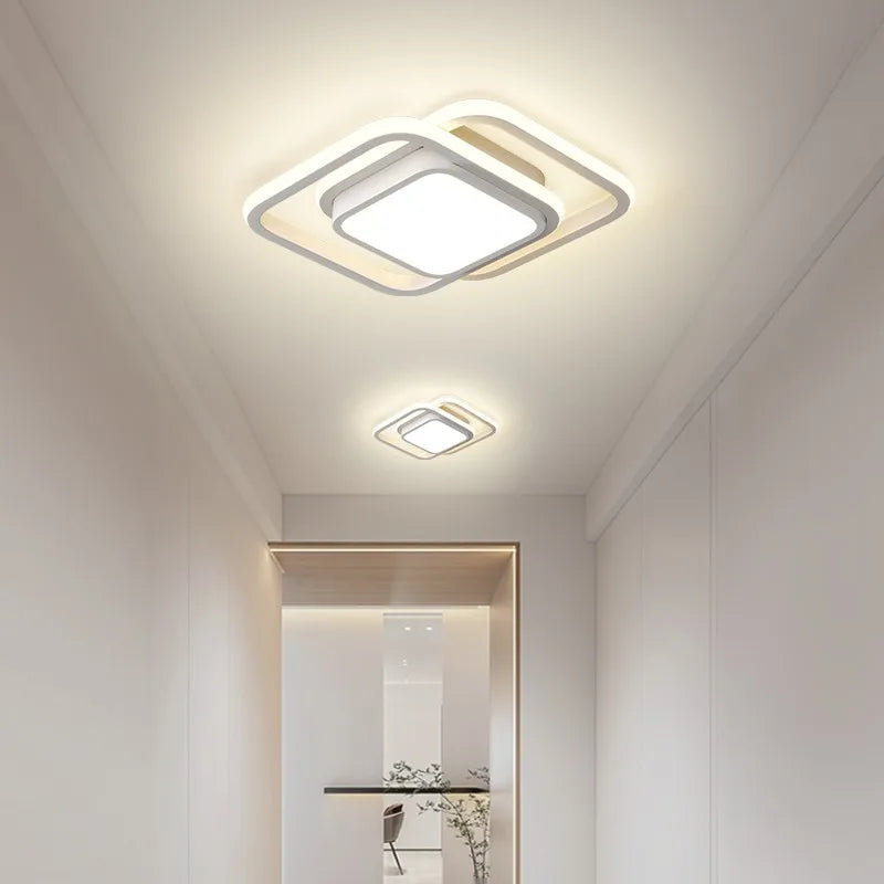 LumièreClair – Plafonnier LED Moderne pour Couloirs et Entrées
