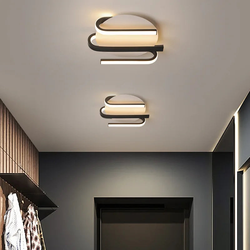 Design lumineux moderne en plafonnier LED