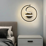 Lampe de chevet Murale Minimaliste Noir & Or