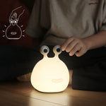 Lampe de chevet Limace Rechargeable en Silicone pour Enfants