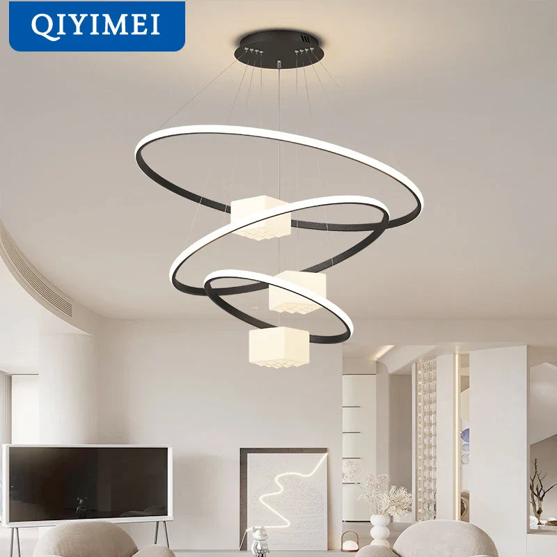 Lustre Suspendu Design Moderne Lumineux