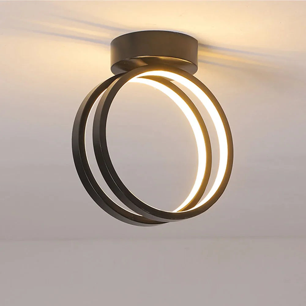 Lustre rond LED moderne élégant