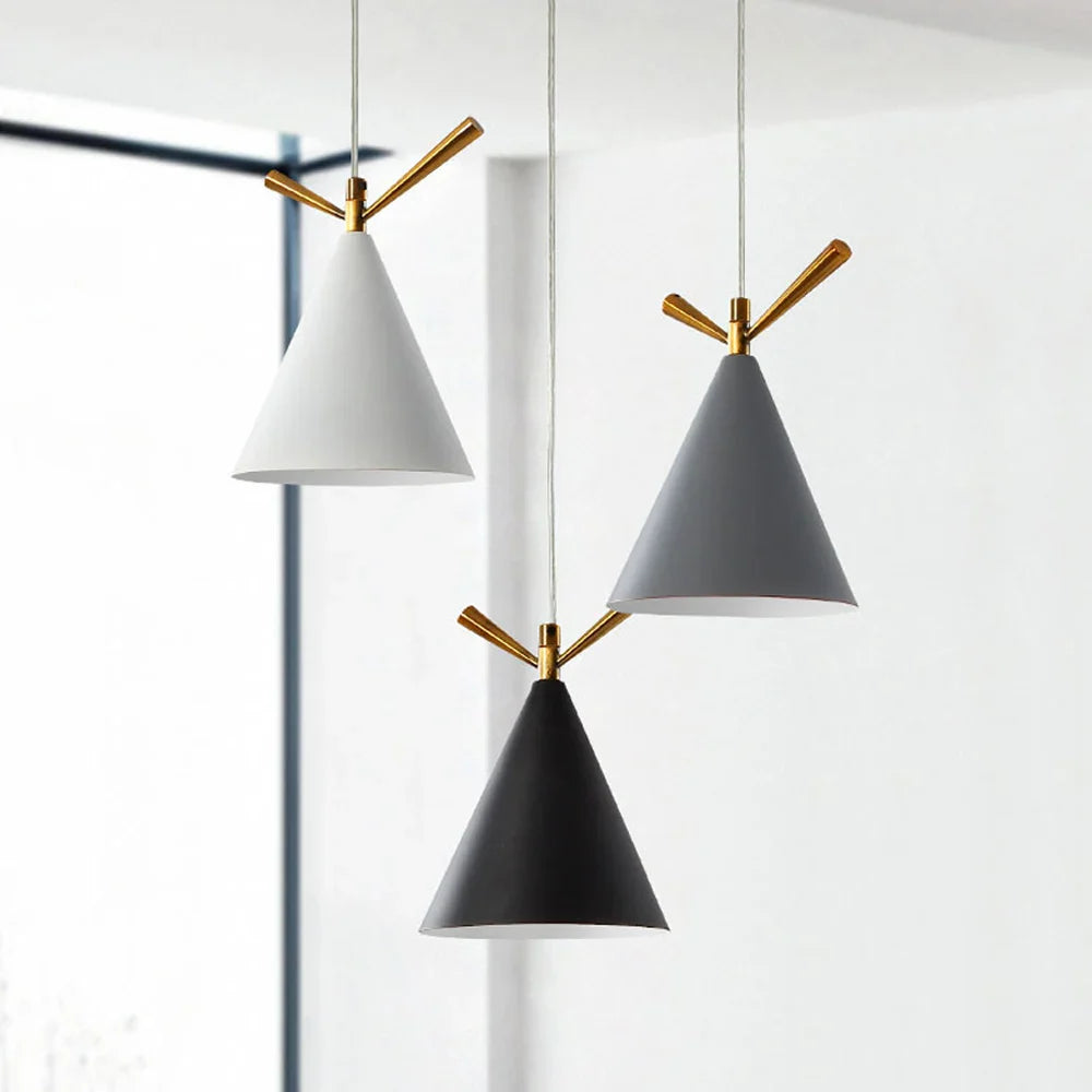 Retro elegante LED-kroonluchter
