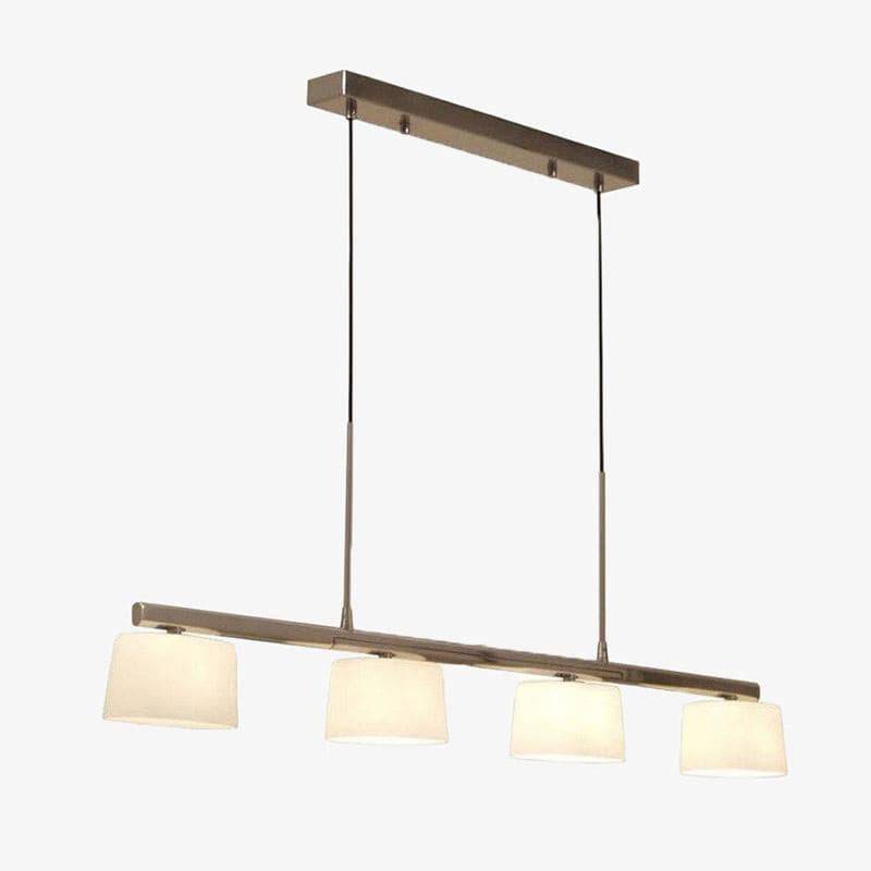 Suspension LED Multilumières Blanc Coffee