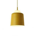 Abat-Jour Métal Industriel Coloré B - Jaune Luminaire Chambre