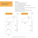 Applique Design À Luminaire Del Modulable Élégant Murale Chambre