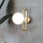 Applique Design En Doré Boule Verre Vintage Murale Chambre