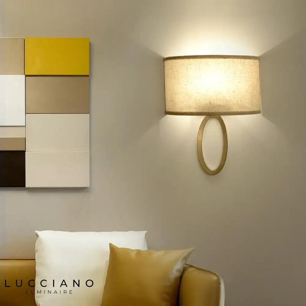 Applique Incurvée Élégante Minimaliste Design Contemporain Murale Chambre