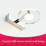 Applique Led Acrylique Miroir Élégant Design Murale Chambre