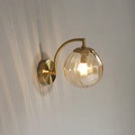 Applique Led Moderne Suspension Design Épuré Ambre Applique Murale Chambre