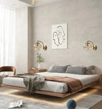 Applique Led Moderne Suspension Design Épuré Applique Murale Chambre