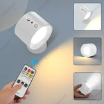 Applique Led Murale Sans Fil Rechargeables Blanc / Rechargeable Par Usb Chambre