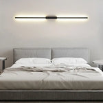 Applique Led Noire Design Nordique Murale Chambre