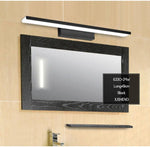 Applique Led Rectangulaire Miroir/Tableau Luminaire Doré