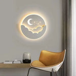 Applique Mural Lune Enfant