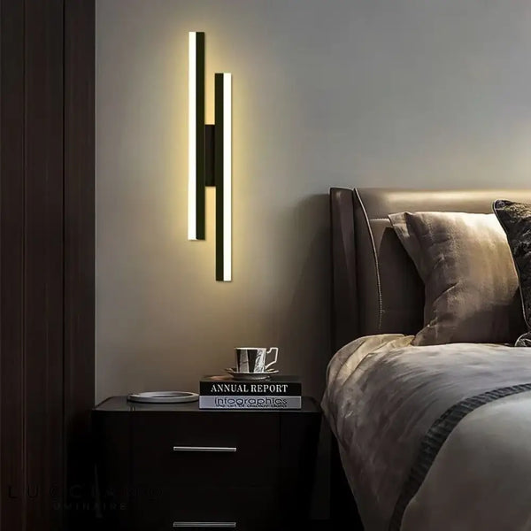 Applique Murale Lecture Olivine - LED Encastrable Noir 3000K/4000K