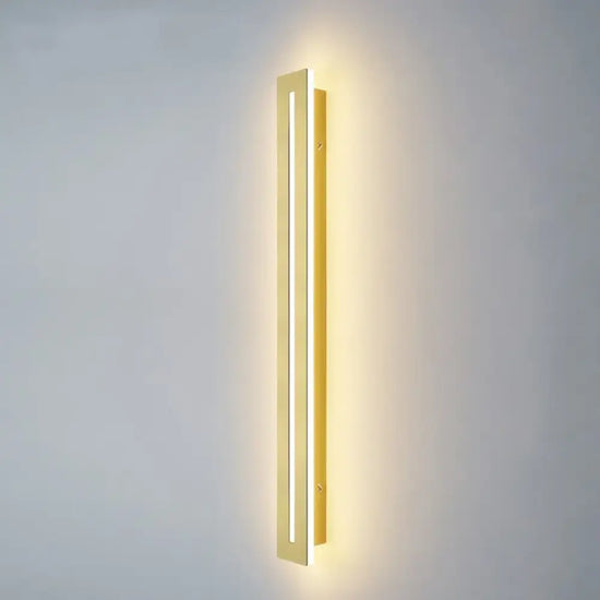 Applique Murale À Design Minimaliste Lumineux Or / Blanc Chaud (2700-3500K) 120 Cm Applique Chambre