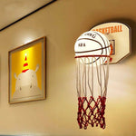 Applique Murale À Led Basketball Urbain Métal Jeunesse Chambre