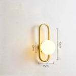 Applique Murale À Led Élégante Et Épurée Gold / Warm White (2700-3500K) Applique Chambre